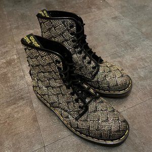 Sparkly Glittery GOLD Dr. Martens